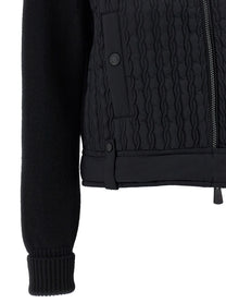 Moncler Grenoble Tricot Cardigan Black