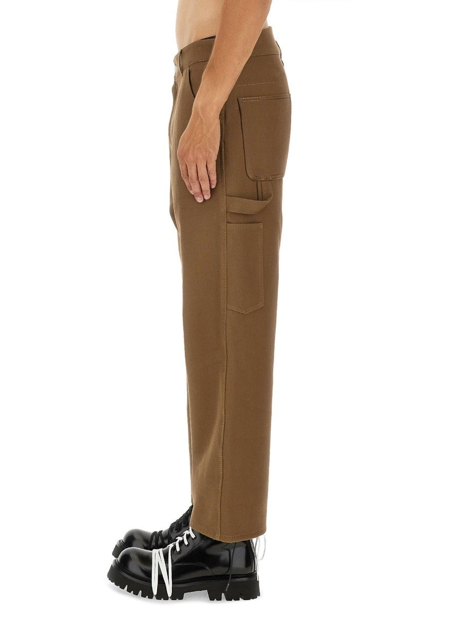 Moschino Men's Tricot Pants Brown
