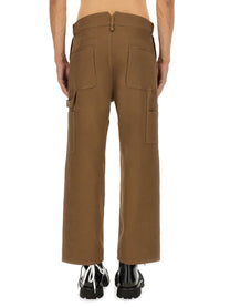 Moschino Men's Tricot Pants Brown