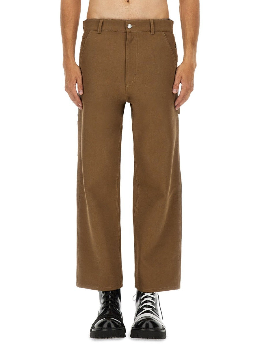 Moschino Men's Tricot Pants Brown