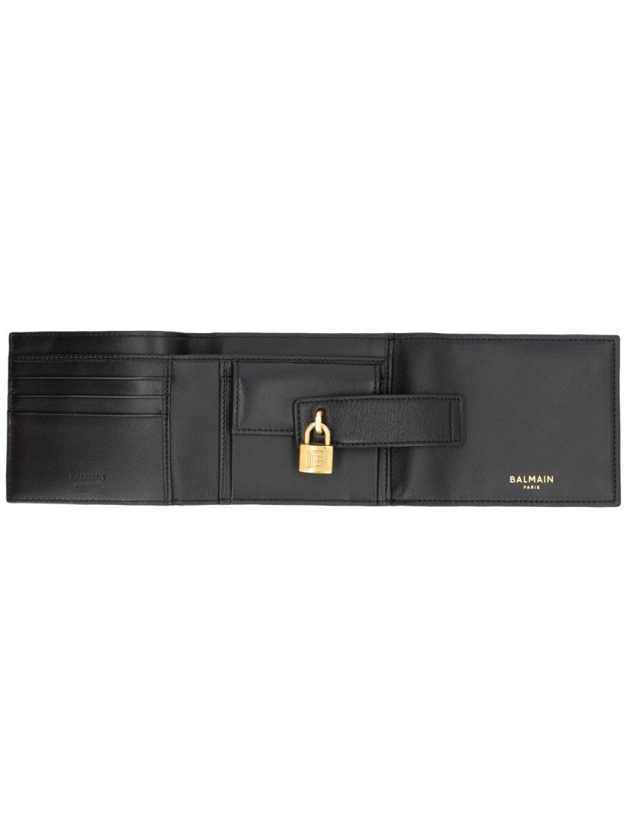 Balmain Men's Trifold Wallet Pulse Black