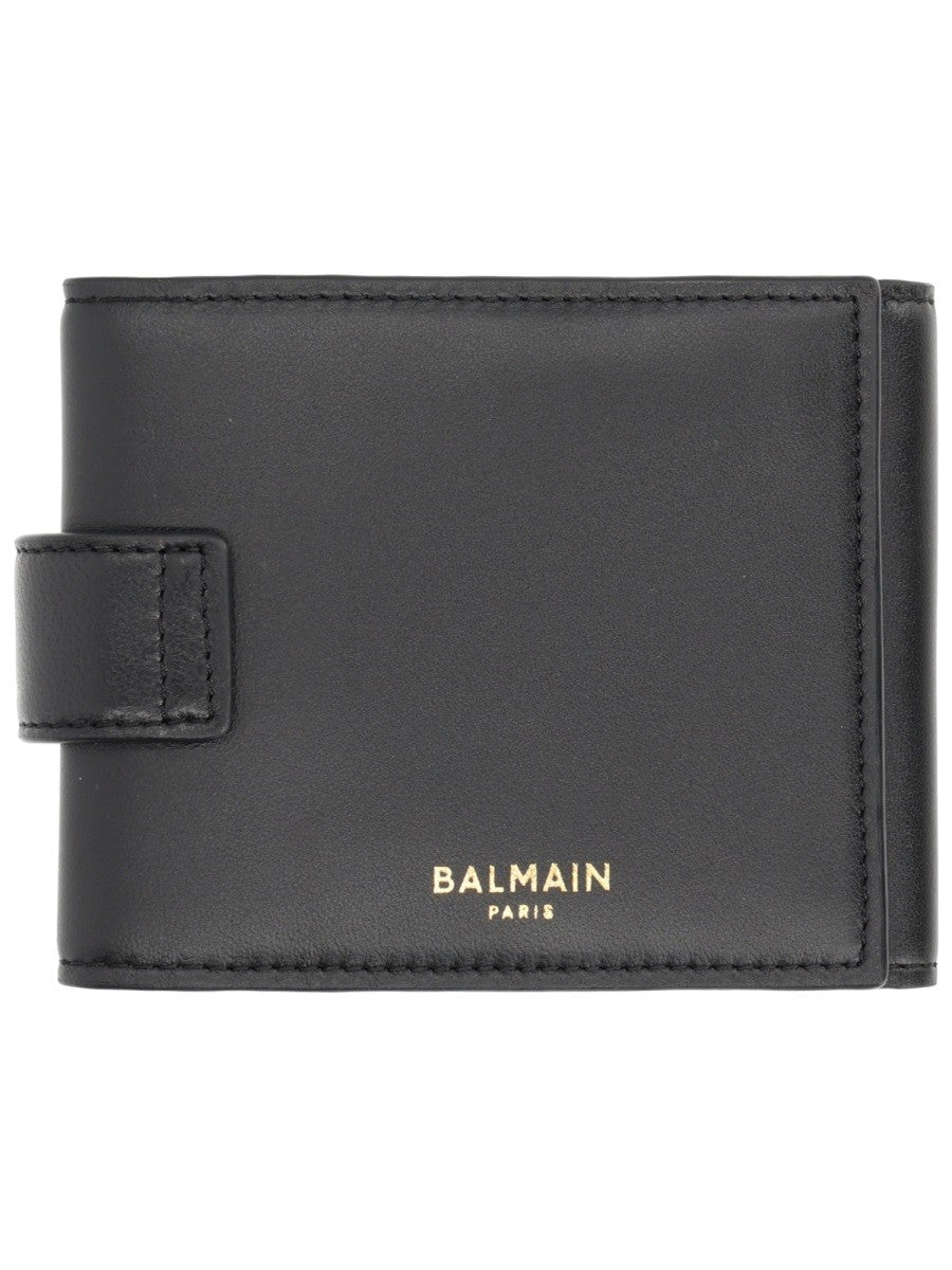 Balmain Men's Trifold Wallet Pulse Black