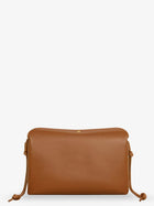 Celine Women's Trio Leather Crossbody Bag Beige