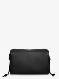 Celine Women's Trio Leather Crossbody Bag Black
