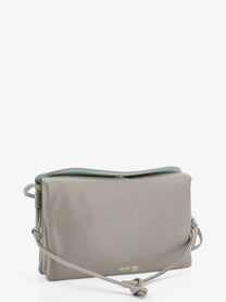 Celine Women's Trio Leather Crossbody Bag LIGHTGRAPHITE