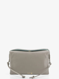 Celine Women's Trio Leather Crossbody Bag LIGHTGRAPHITE