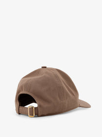 Celine Women's Triomphe Cotton Baseball Cap Grey