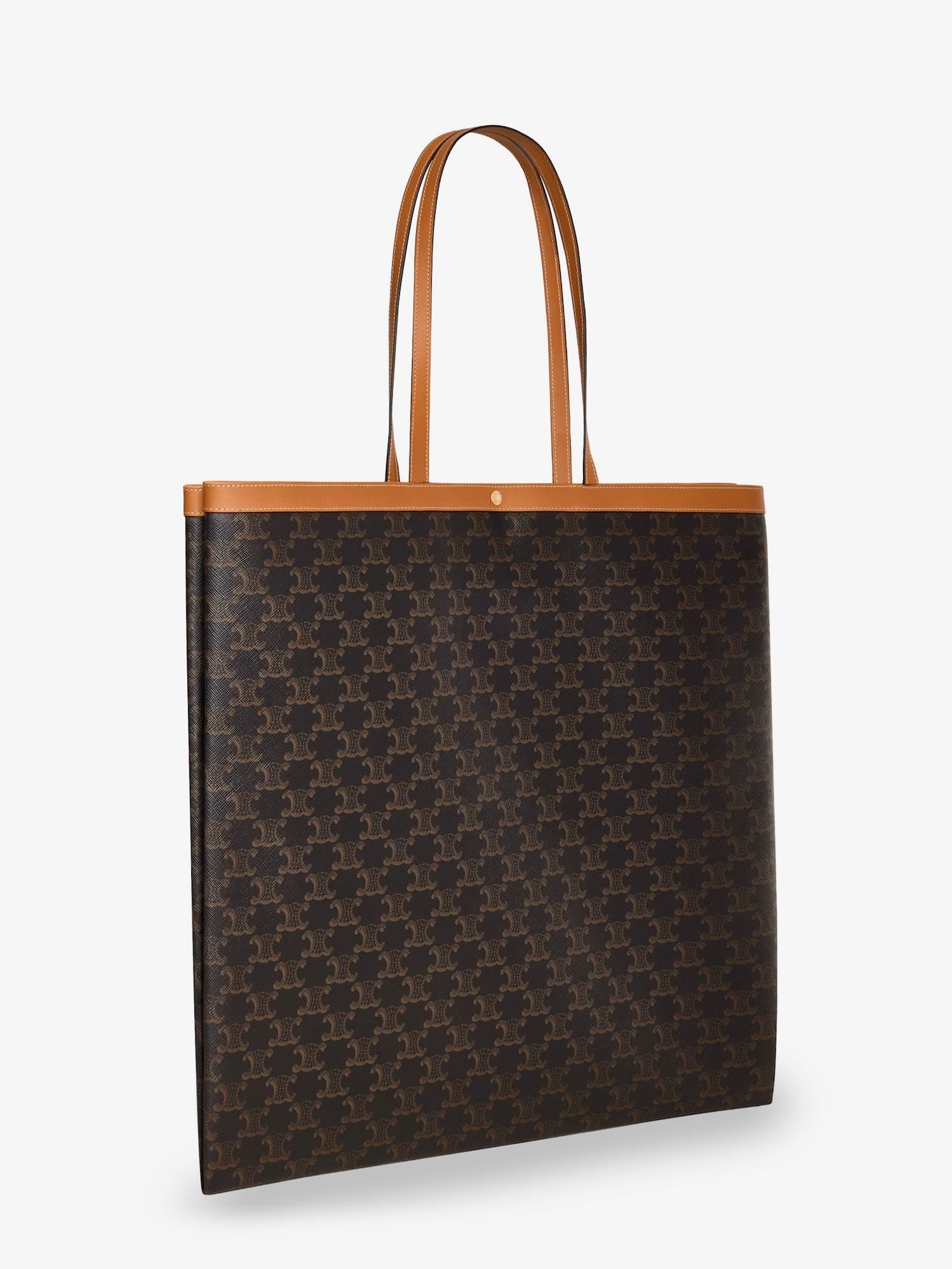 Celine Men's Triomphe Fabric Shopper Bag MIEL