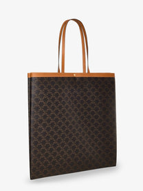 Celine Men's Triomphe Fabric Shopper Bag MIEL