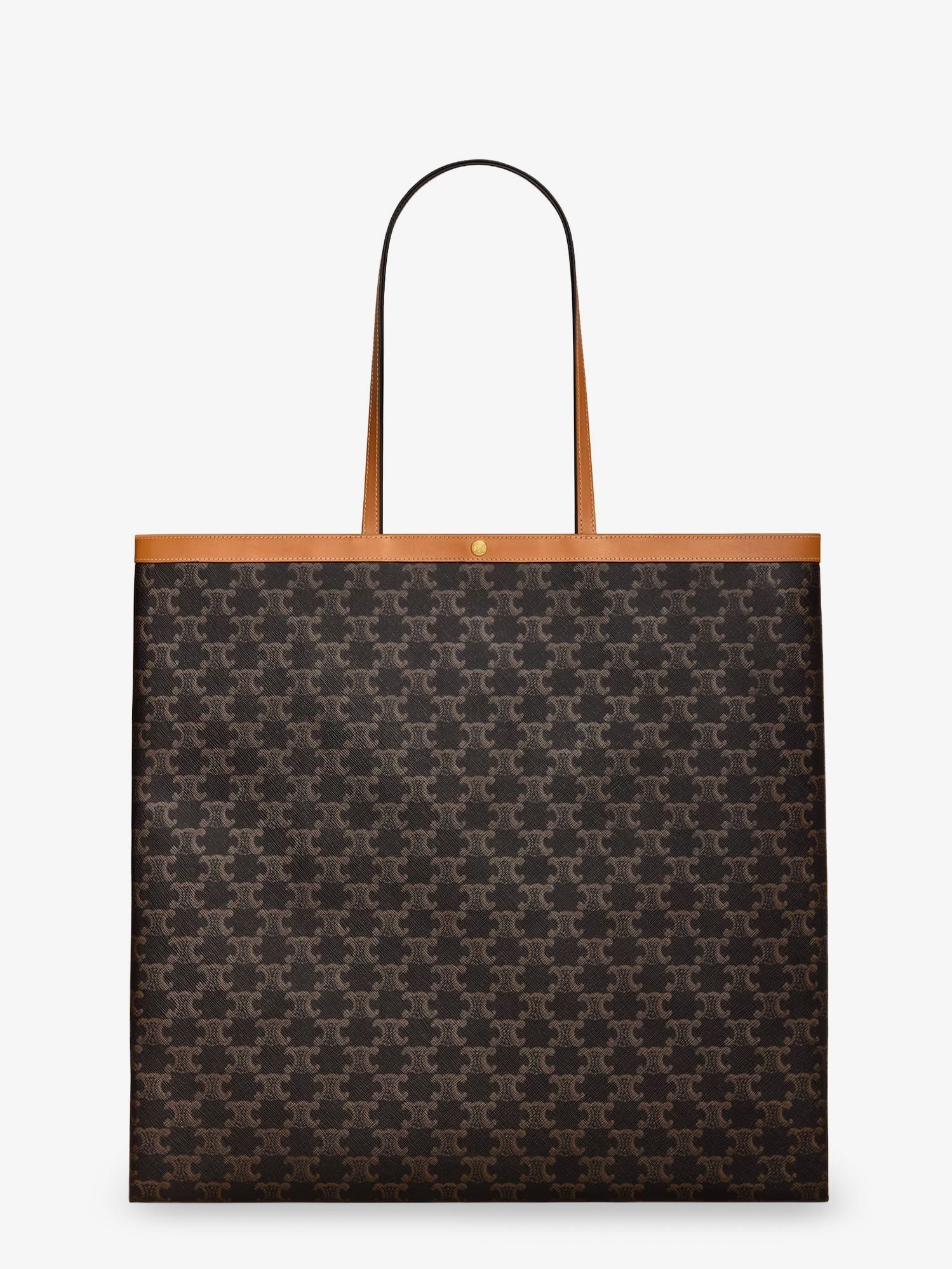 Celine Men's Triomphe Fabric Shopper Bag MIEL