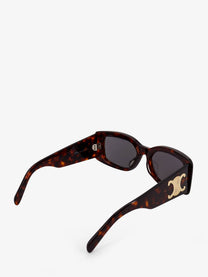 Celine Women's Triomphe XL Acetate Sunglasses Brown