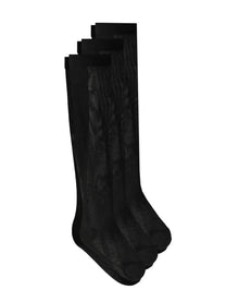 Dolce &amp; Gabbana Women's Tripack Calze Con Black