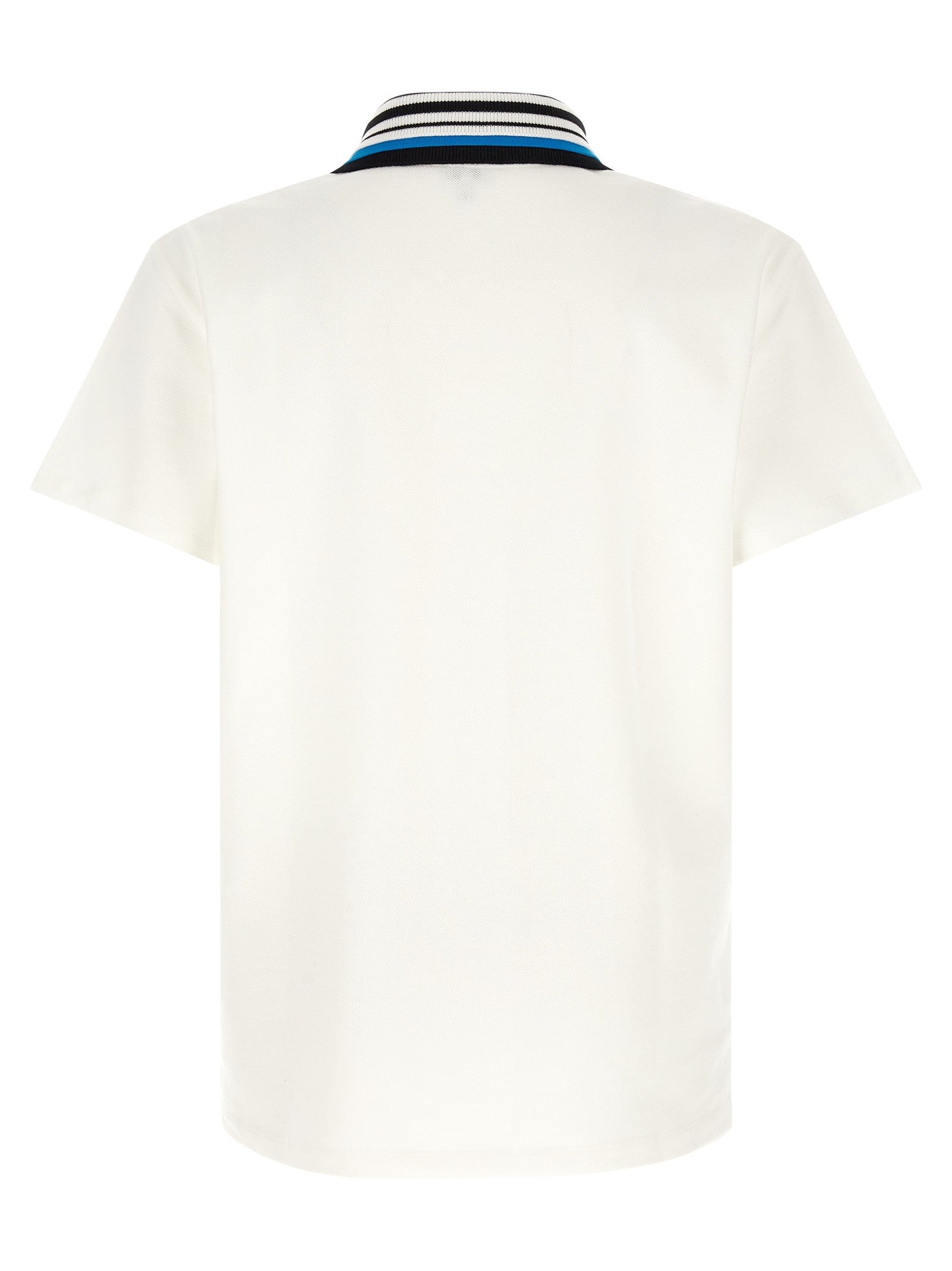 Loewe Triple Layer Collar Polo Shirt White