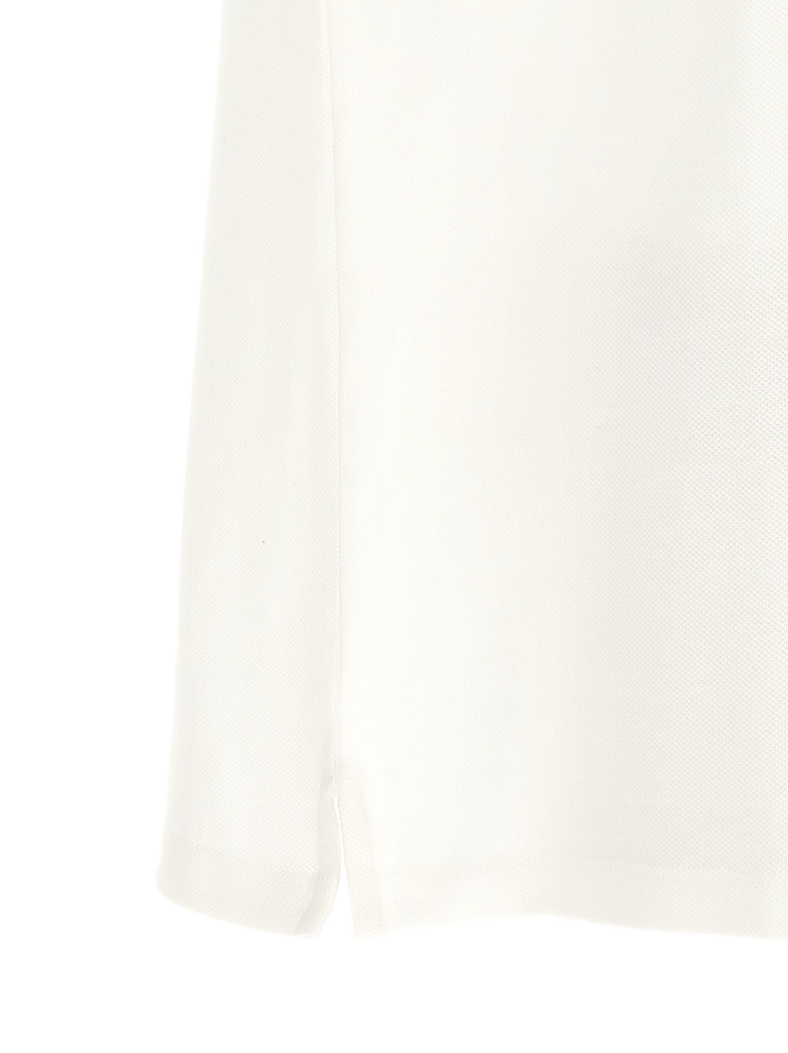 Loewe Triple Layer Collar Polo Shirt White