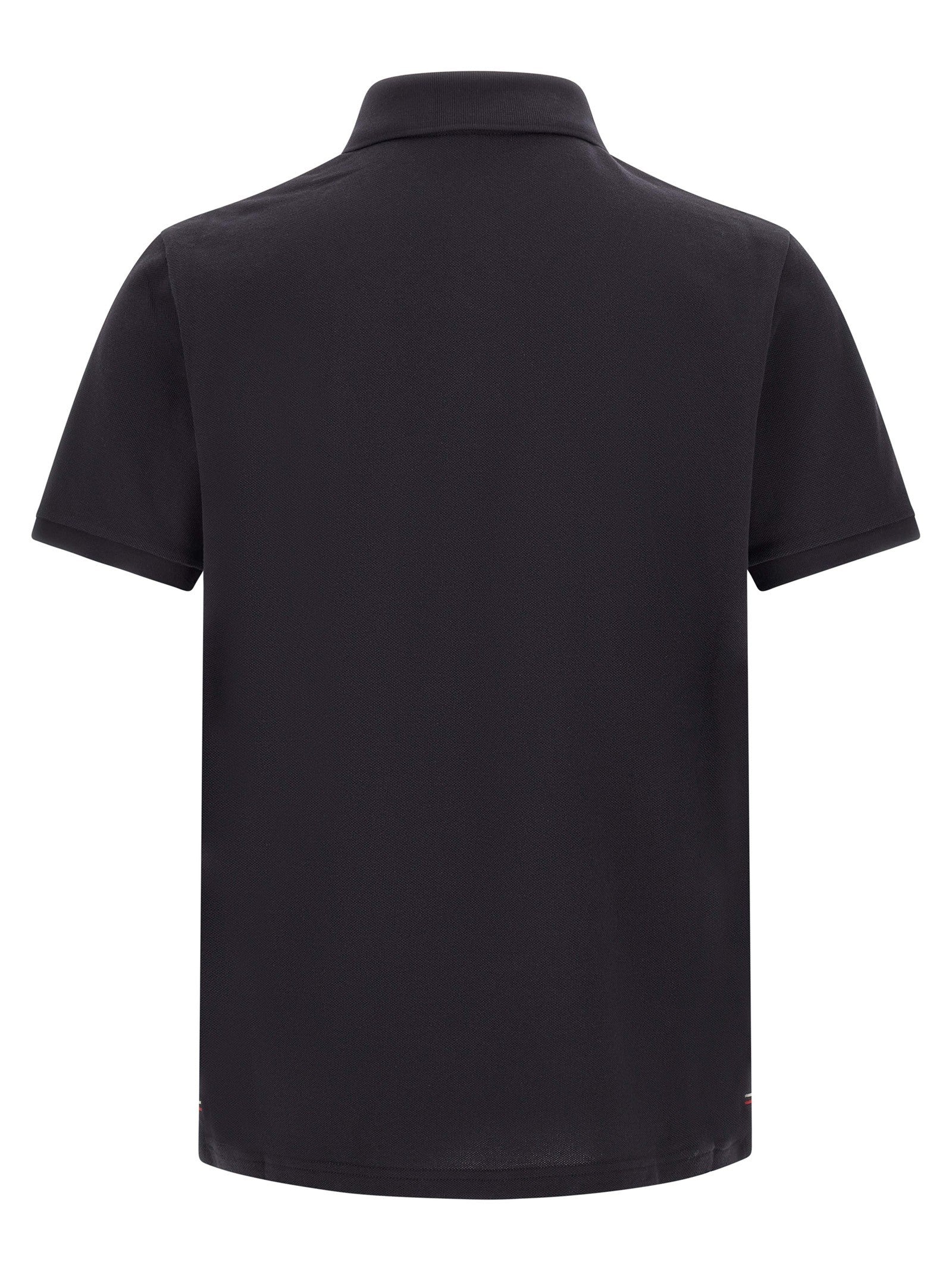 Moncler Triple Polo Shirt Blue