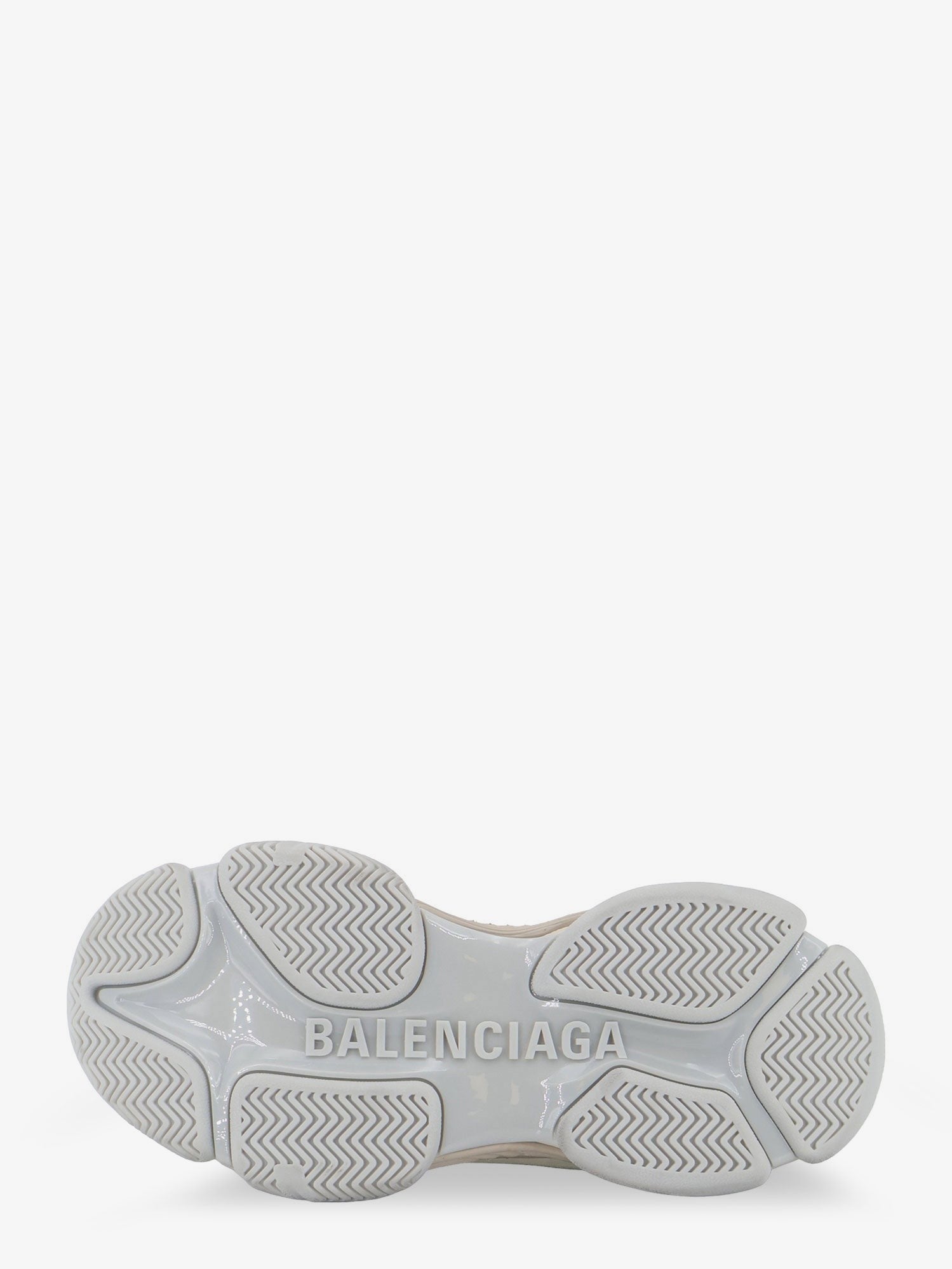 Balenciaga Women's Triple S2 Gandient Mesh and Nylon Inserts White
