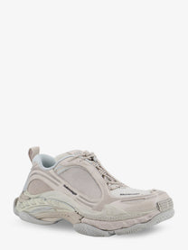 Balenciaga Women's Triple S2 Gandient Mesh and Nylon Inserts White