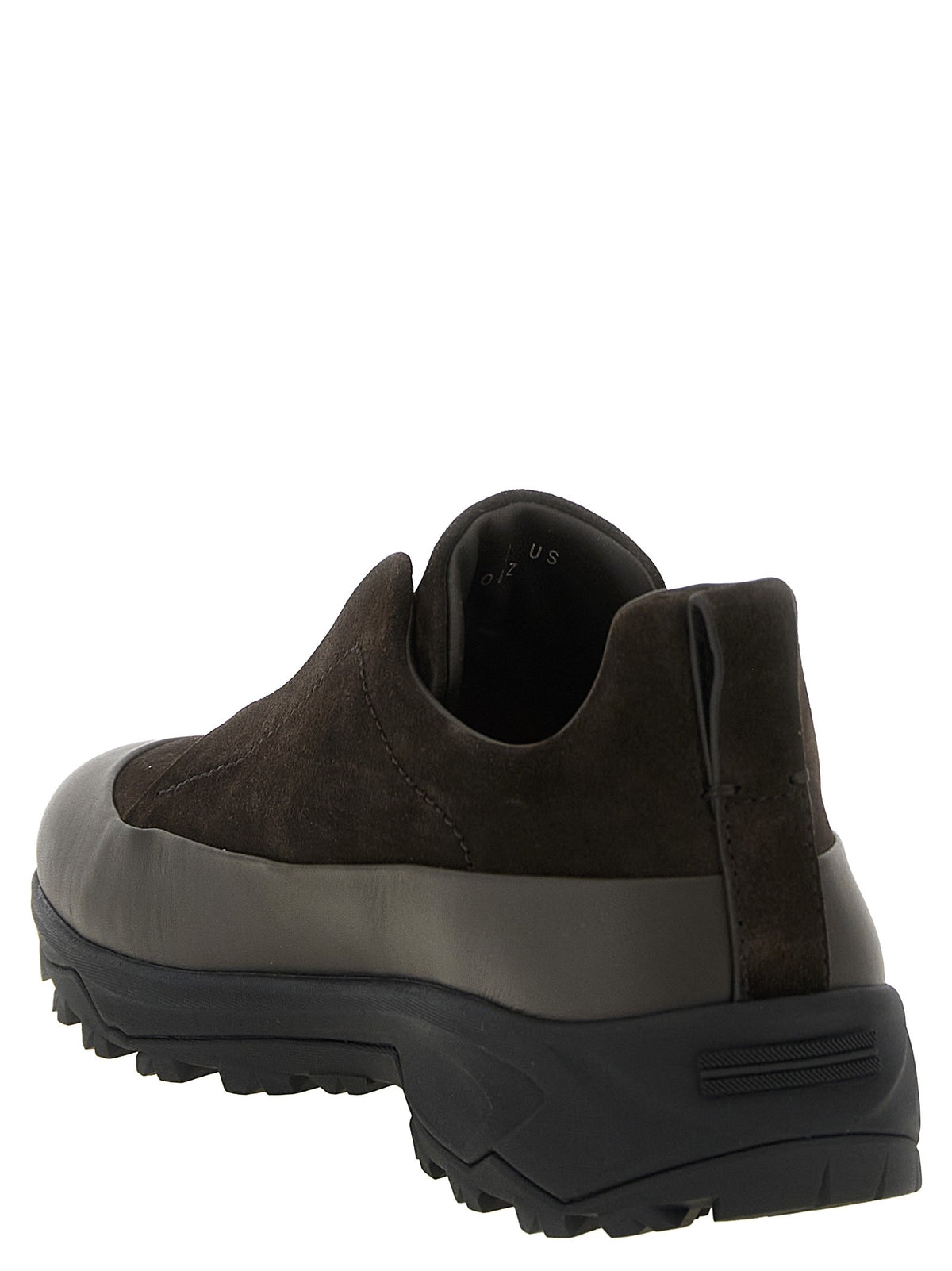 Zegna Triple Stitch Monte Sneakers Brown