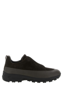 Zegna Triple Stitch Monte Sneakers Brown