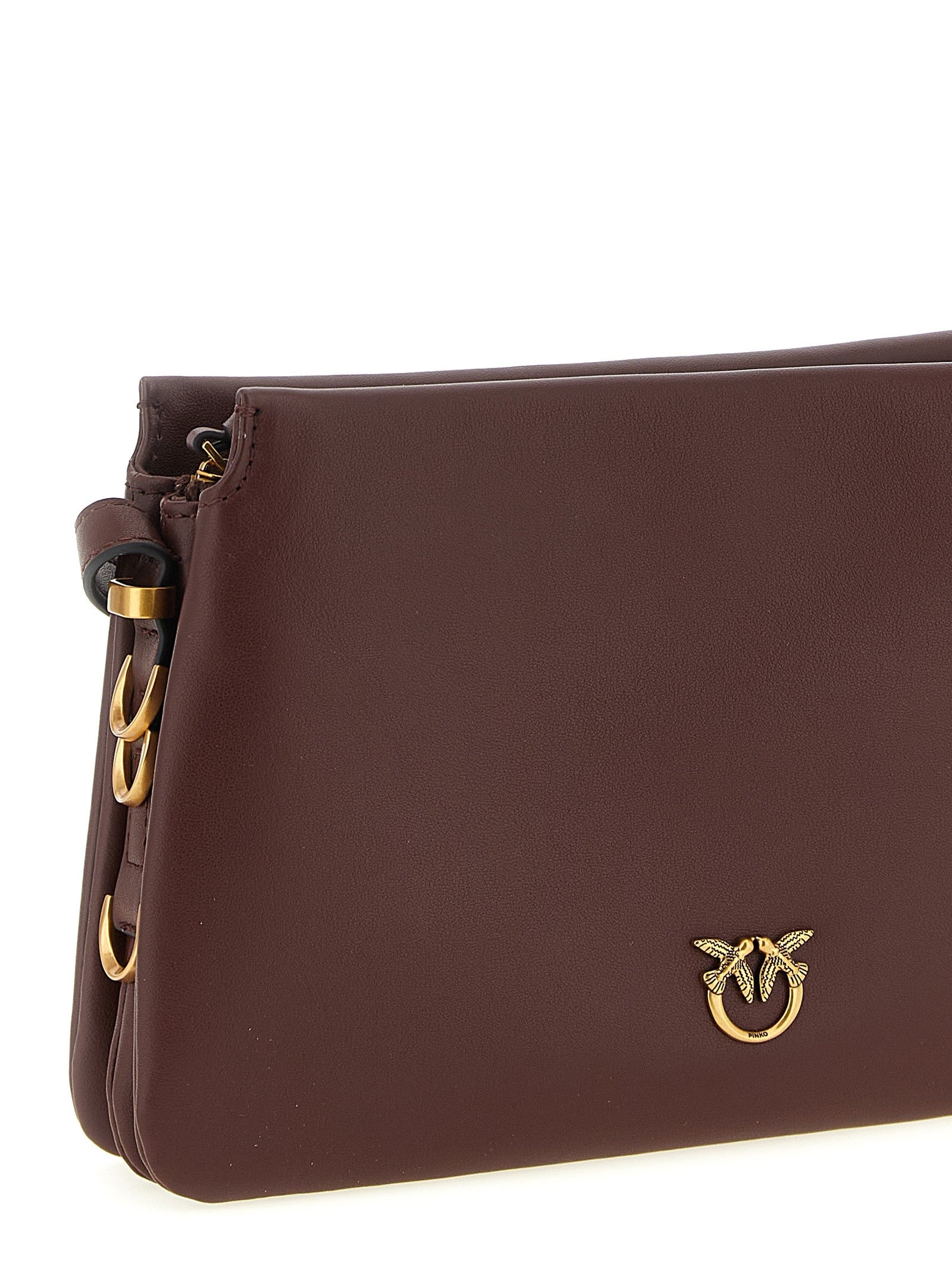 Pinko Triplet Mini Crossbody Bag Red
