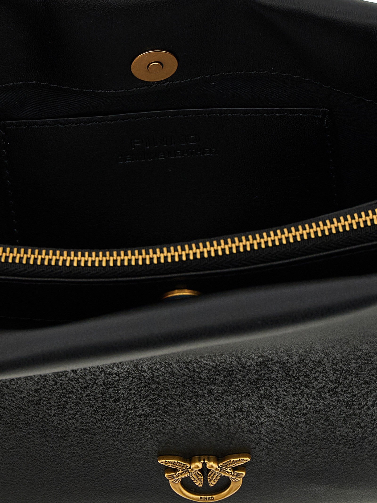 Pinko Triplet Mini Crossbody Bag Black