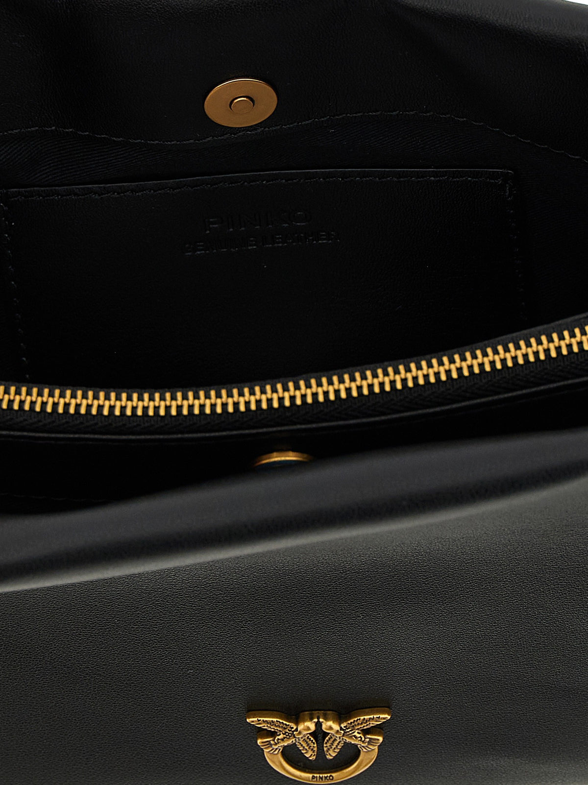 Pinko Triplet Mini Crossbody Bag Black