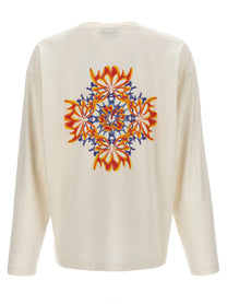 Bluemarble Trippy Leaves Shirt White