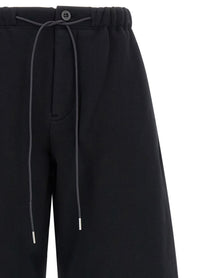 Sacai Women's Cotton Trousers Black