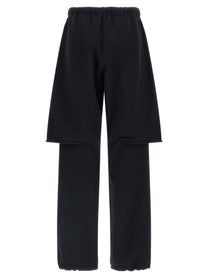 Sacai Women's Cotton Trousers Black