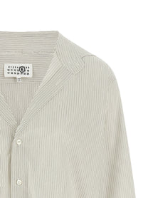 MM6 Maison Margiela Trompe Loeil Collar Shirt Grey