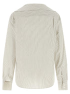 MM6 Maison Margiela Trompe Loeil Collar Shirt Grey, view 2