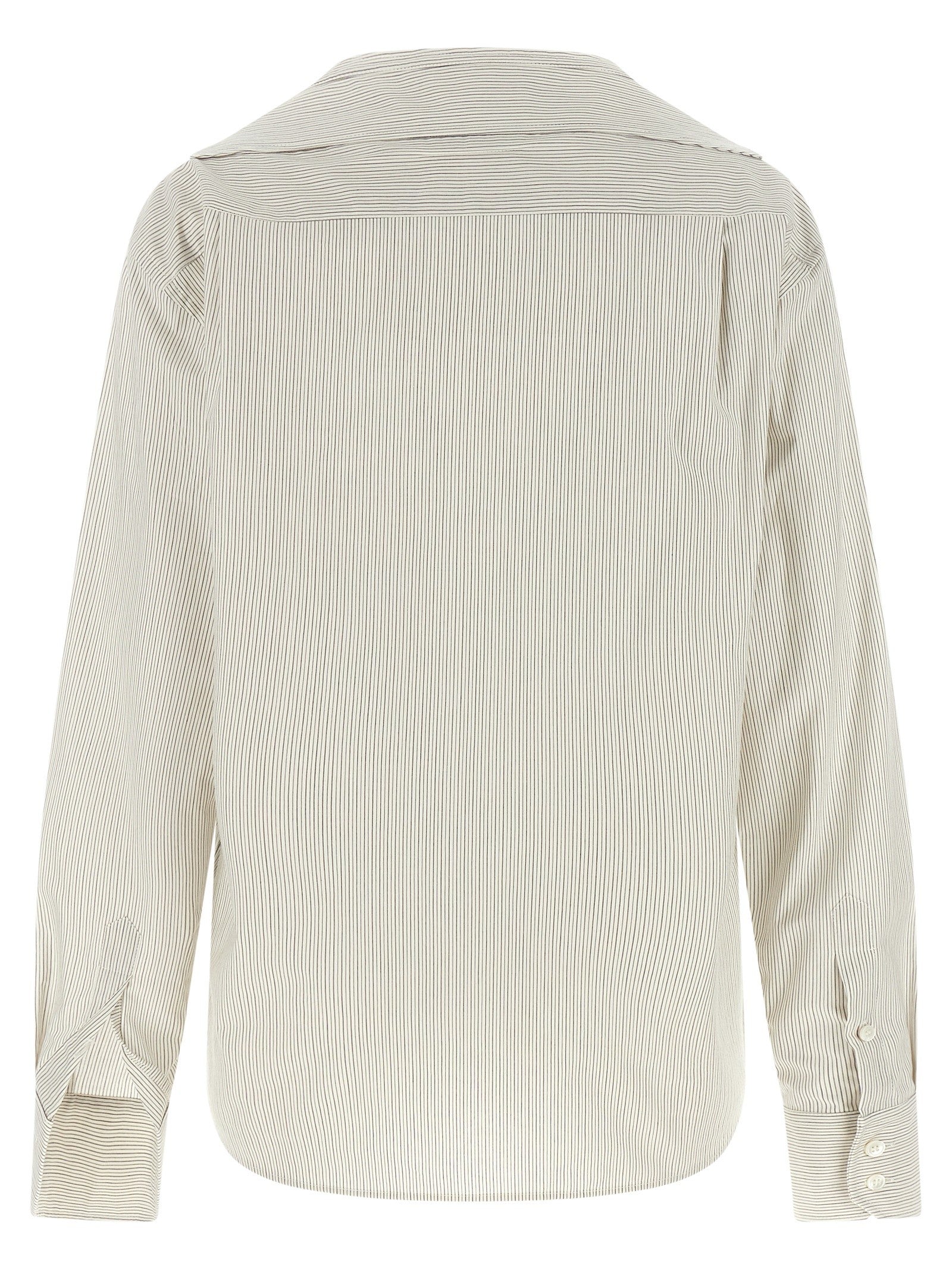 MM6 Maison Margiela Trompe Loeil Collar Shirt Grey