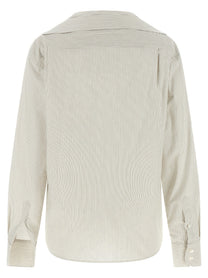 MM6 Maison Margiela Trompe Loeil Collar Shirt Grey