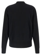 Lemaire Trompe Loeil Construction Cardigan Black, view 3