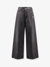 Balenciaga Men's Trompe Œil Joggers Grey