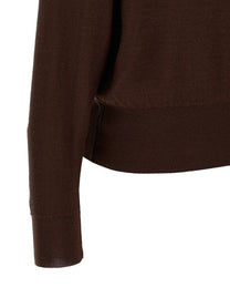 Lemaire Trompe Loeil Effect Cardigan Red