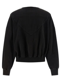 MM6 Maison Margiela Trompe Loeil Hoodie Black