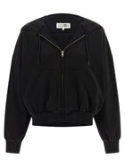 MM6 Maison Margiela Trompe Loeil Hoodie Black