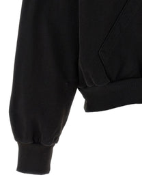 MM6 Maison Margiela Trompe Loeil Hoodie Black