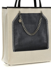Stella McCartney Trompe Loeil Print on Shopping Bag Gold