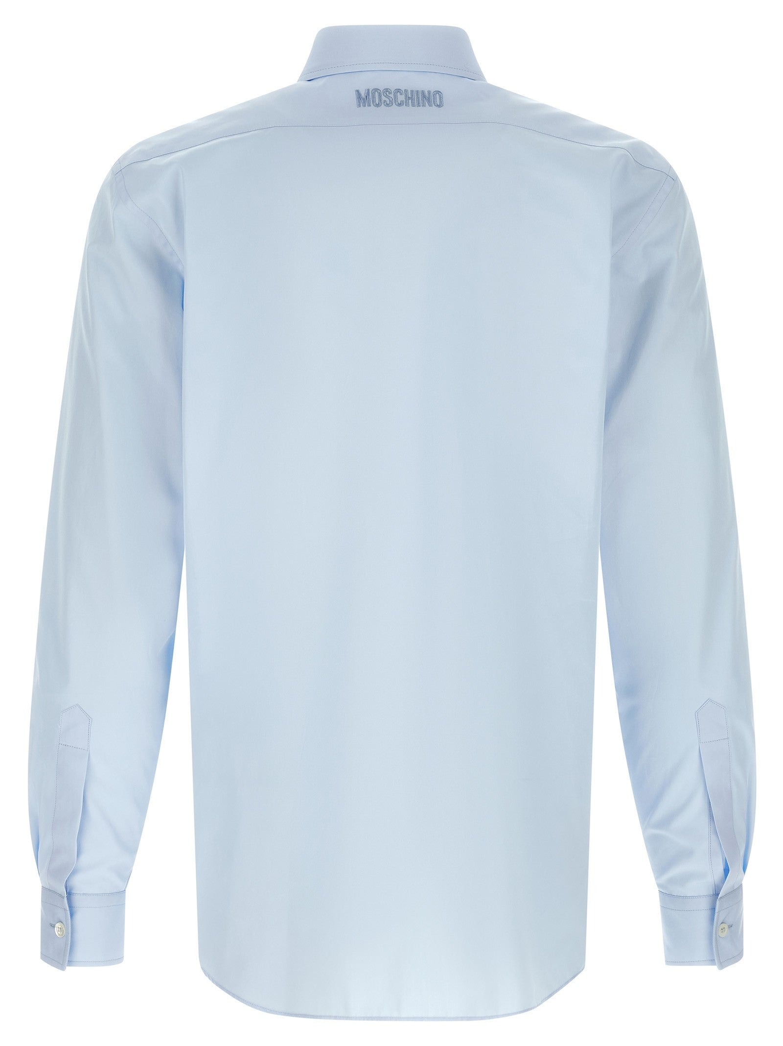 Moschino Trompe Lœil Print Shirt Blue