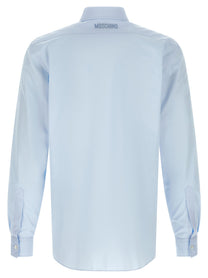 Moschino Trompe Lœil Print Shirt Blue