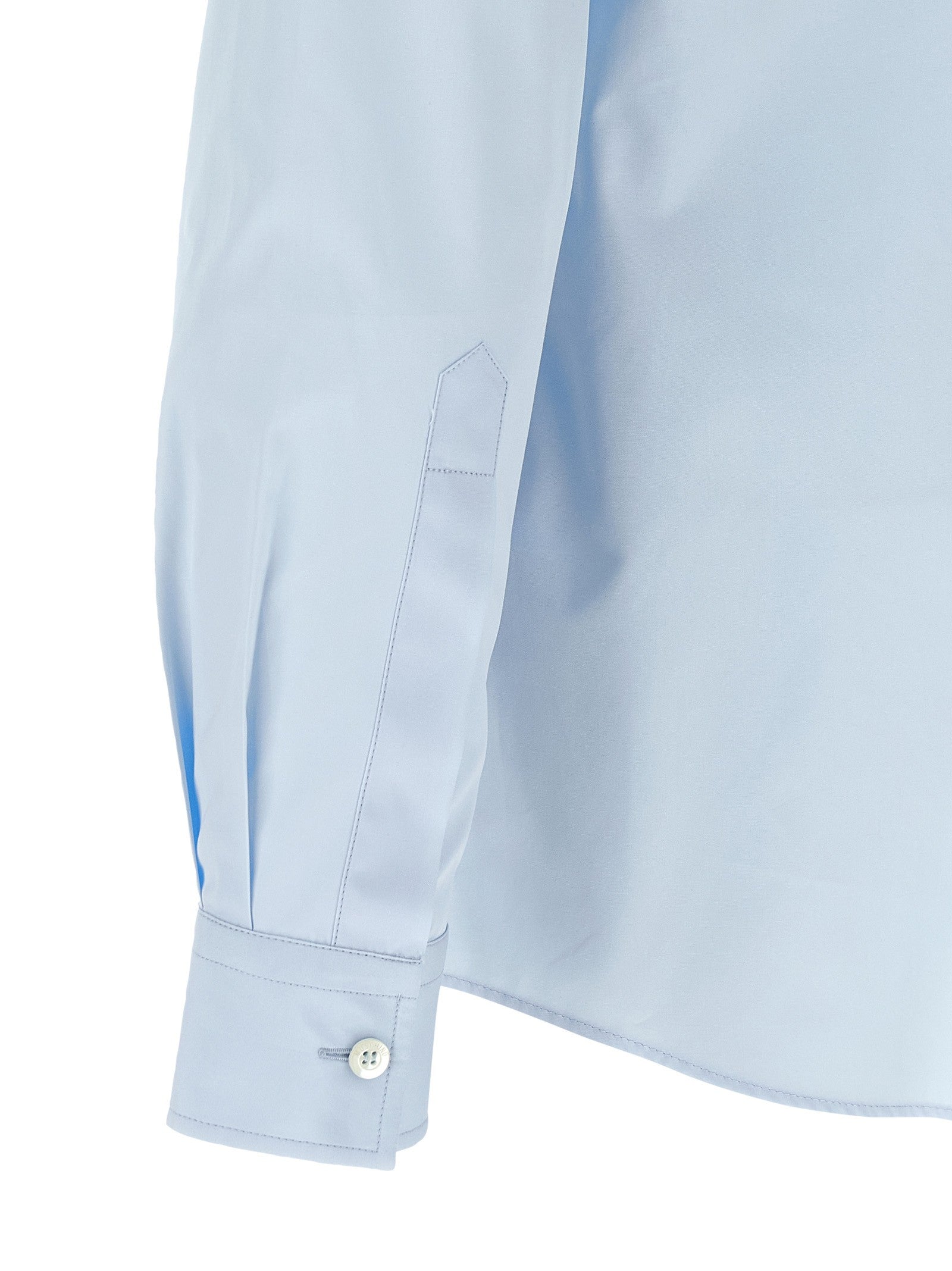 Moschino Trompe Lœil Print Shirt Blue