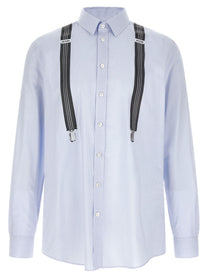 Moschino Trompe Lœil Print Shirt Blue