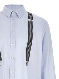 Moschino Trompe Lœil Print Shirt Blue