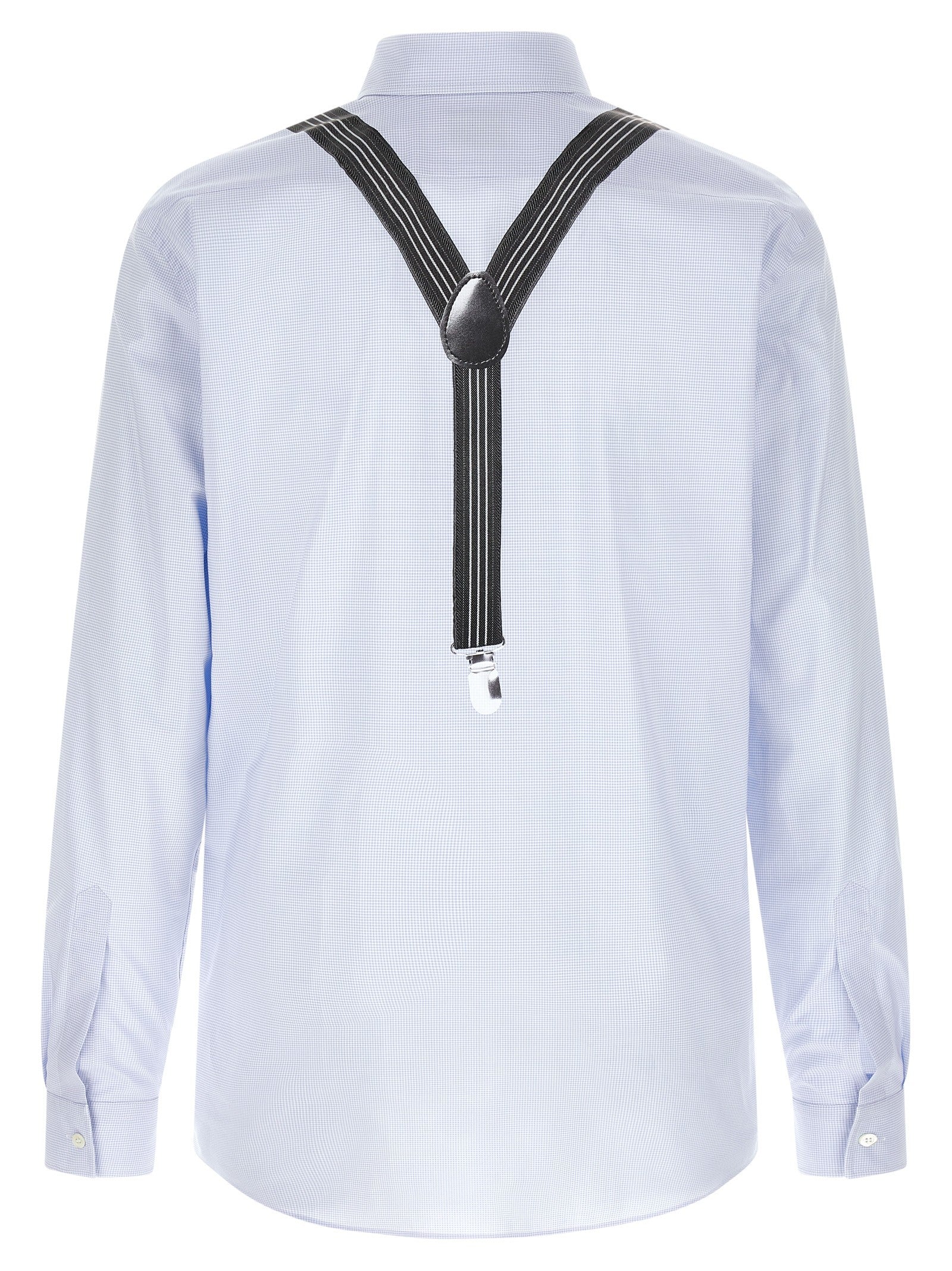 Moschino Trompe Lœil Print Shirt Blue