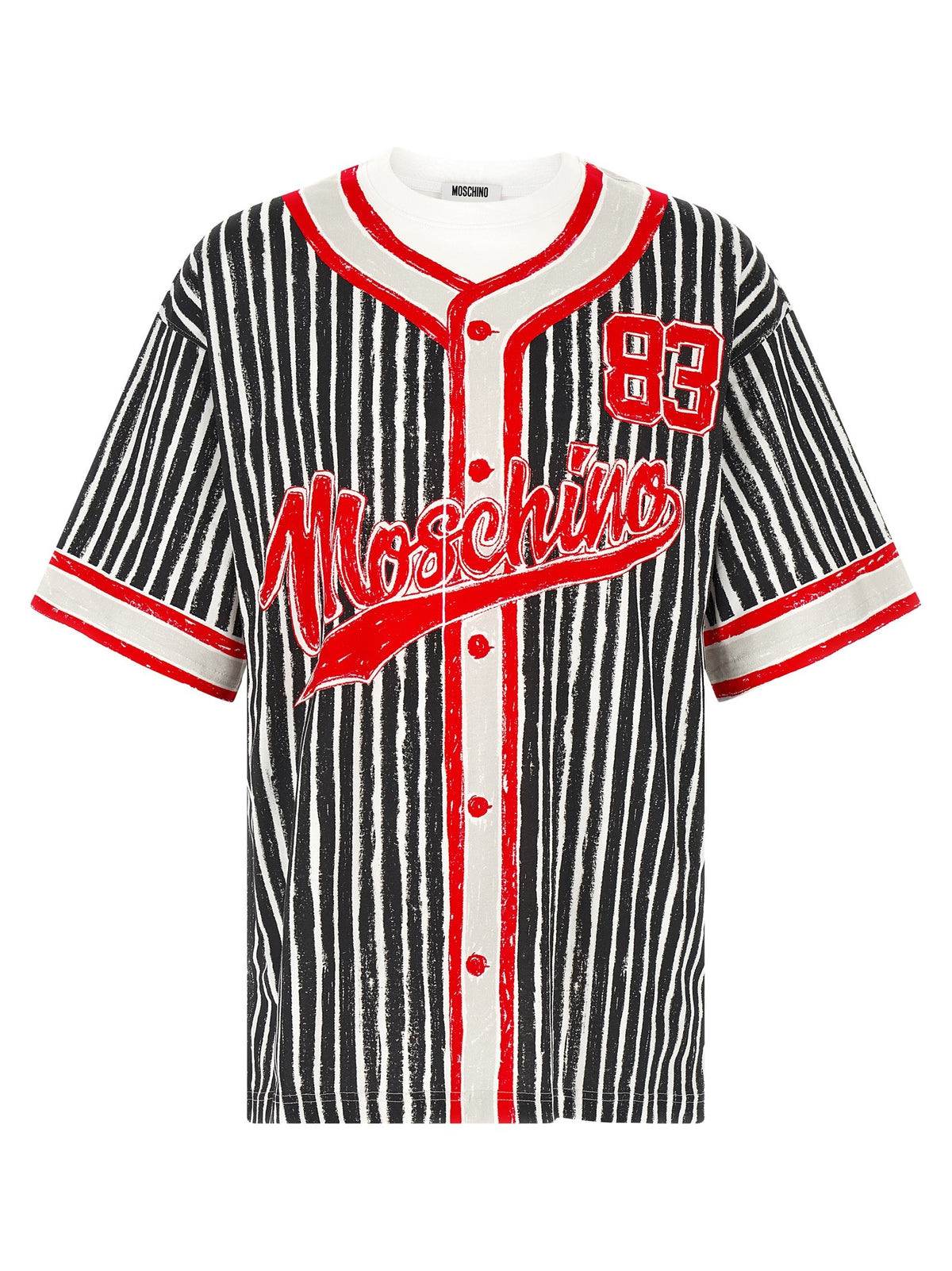 Moschino Trompe Lœil Print Shirt Gold