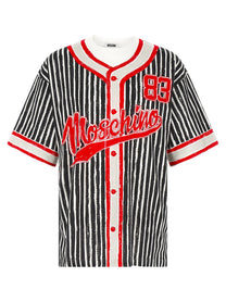 Moschino Trompe Lœil Print Shirt Gold