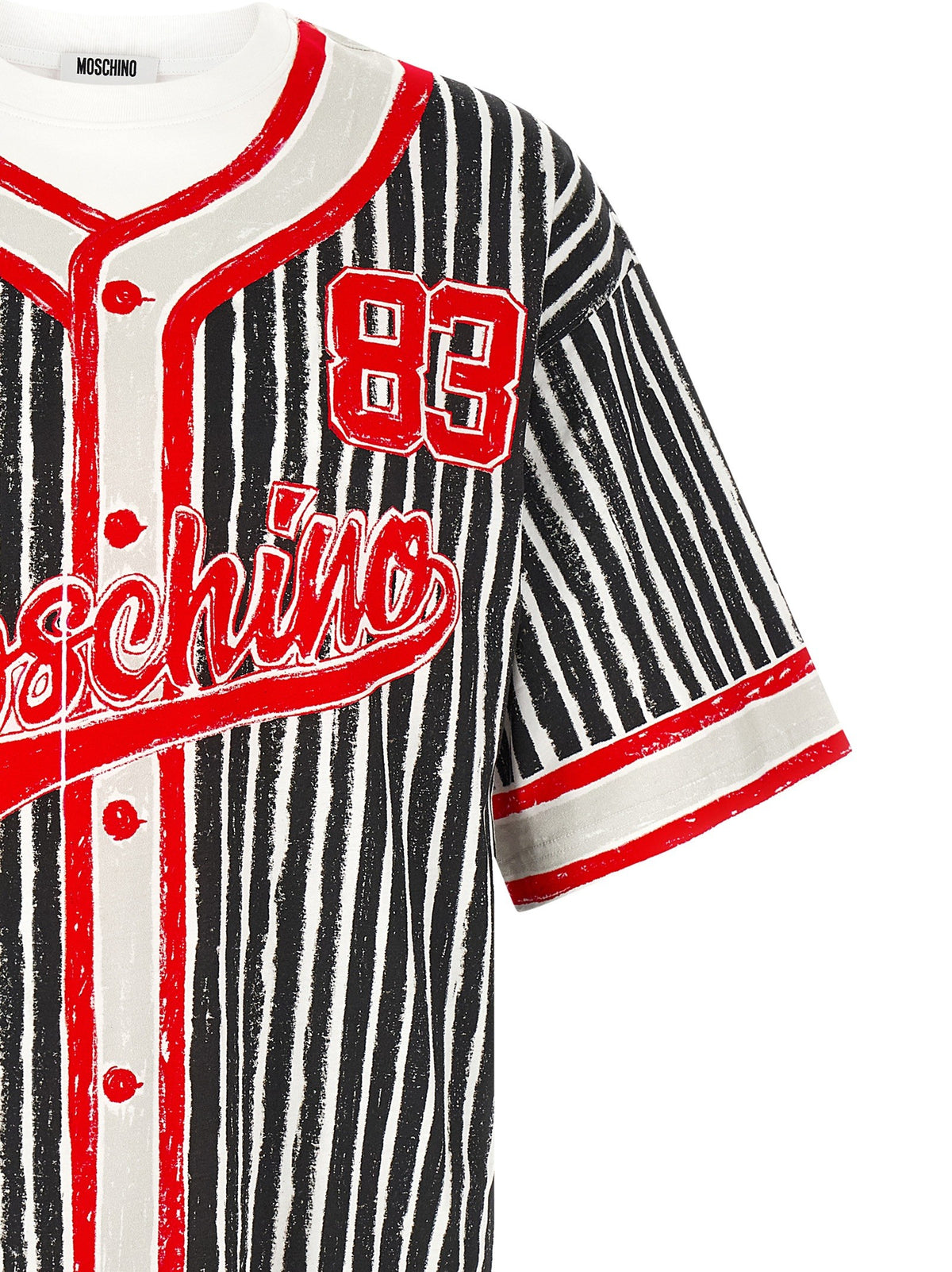 Moschino Trompe Lœil Print Shirt Gold