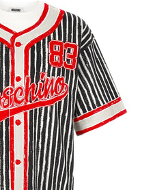 Moschino Trompe Lœil Print Shirt Gold